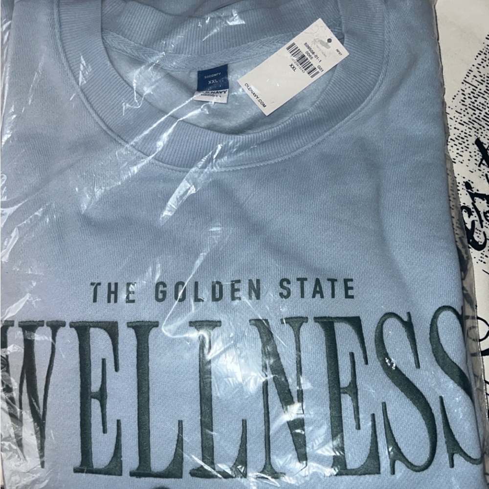Blue Wellness Sweatshirt Old Navy